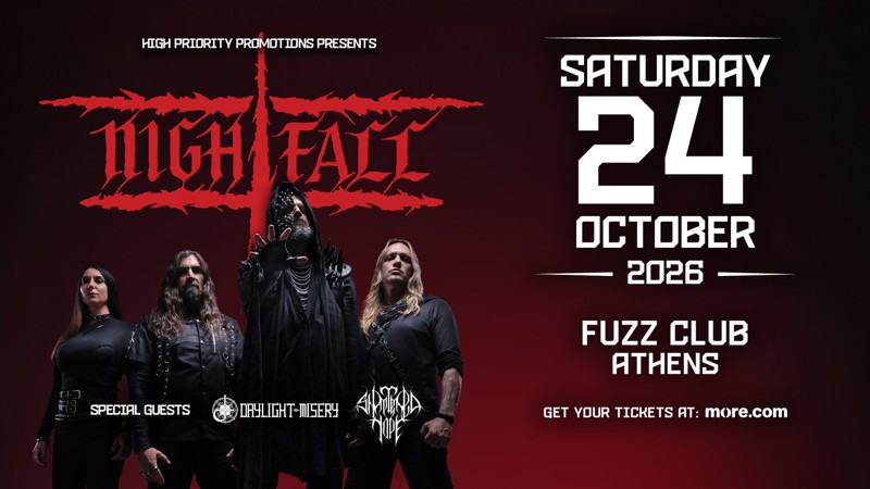 NIGHTFALL - FUZZ CLUB, ATHENS
