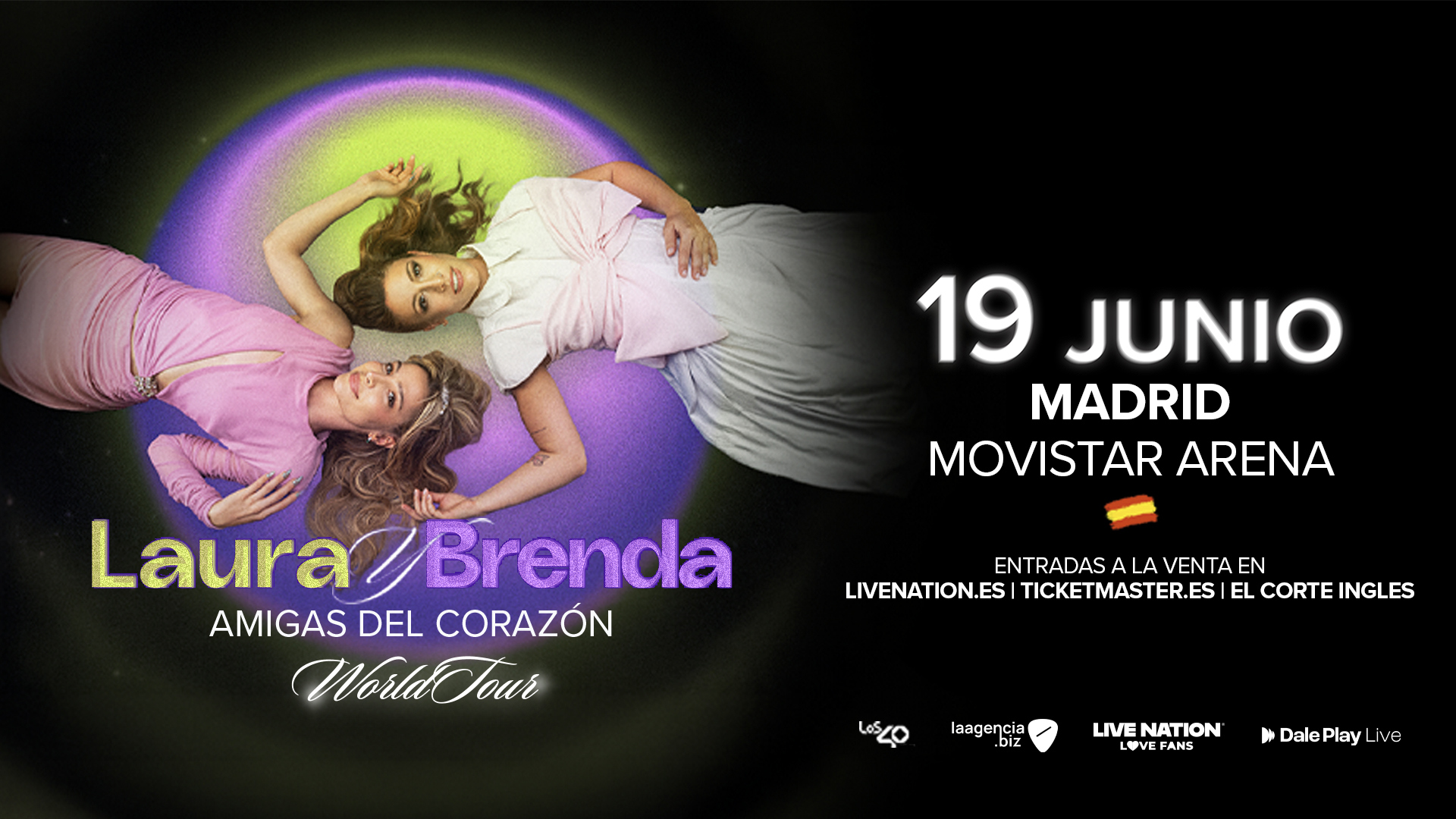 Concierto Laura y Brenda Patito Feo Madrid solicitar acreditaciones en 2026