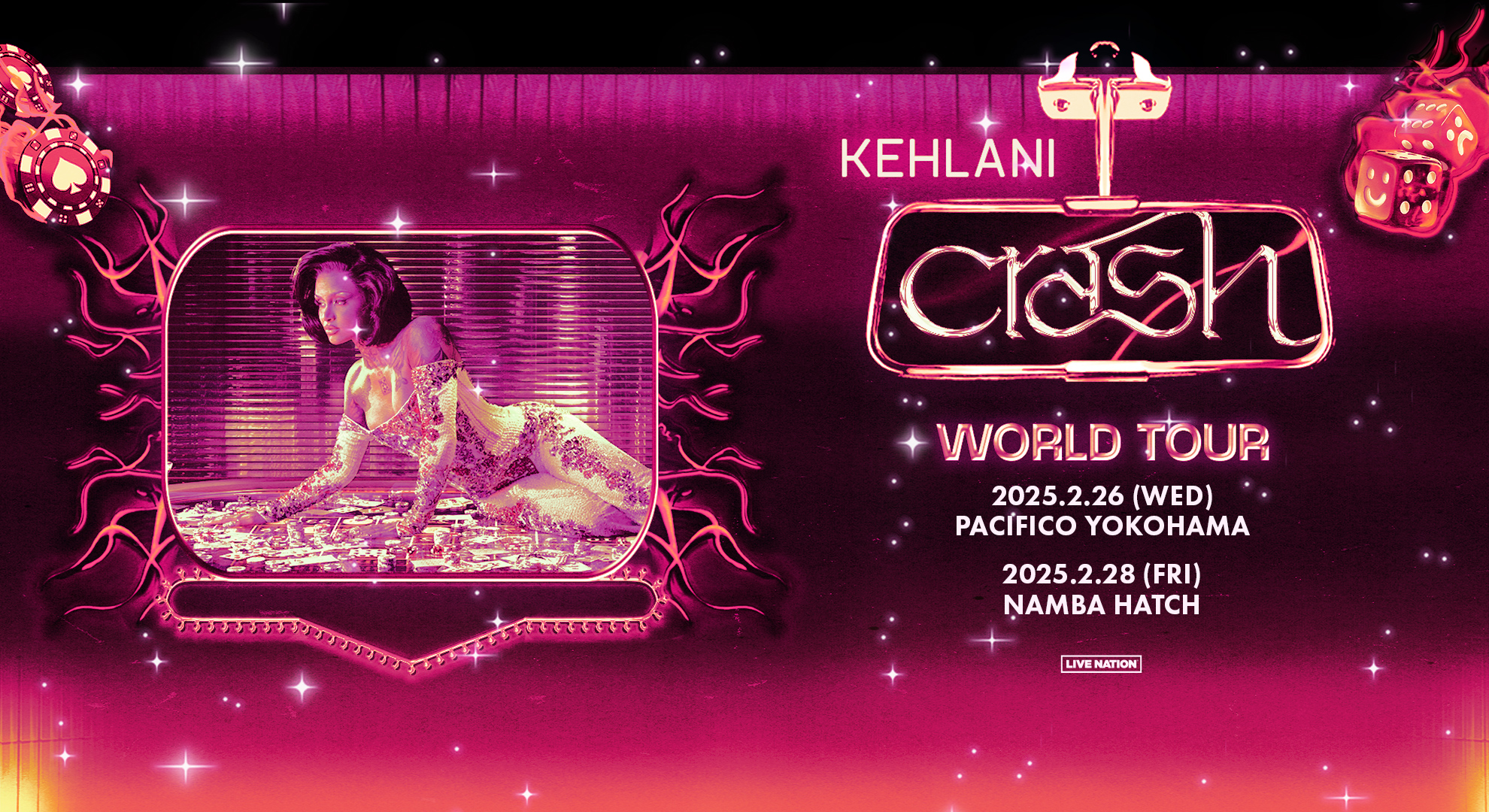 公式限定 福袋 - 公式通販オンラインショップ Kehlani - CRASH WORLD TOUR ミュージシャン