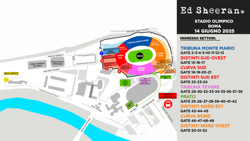 ED SHEERAN MAP