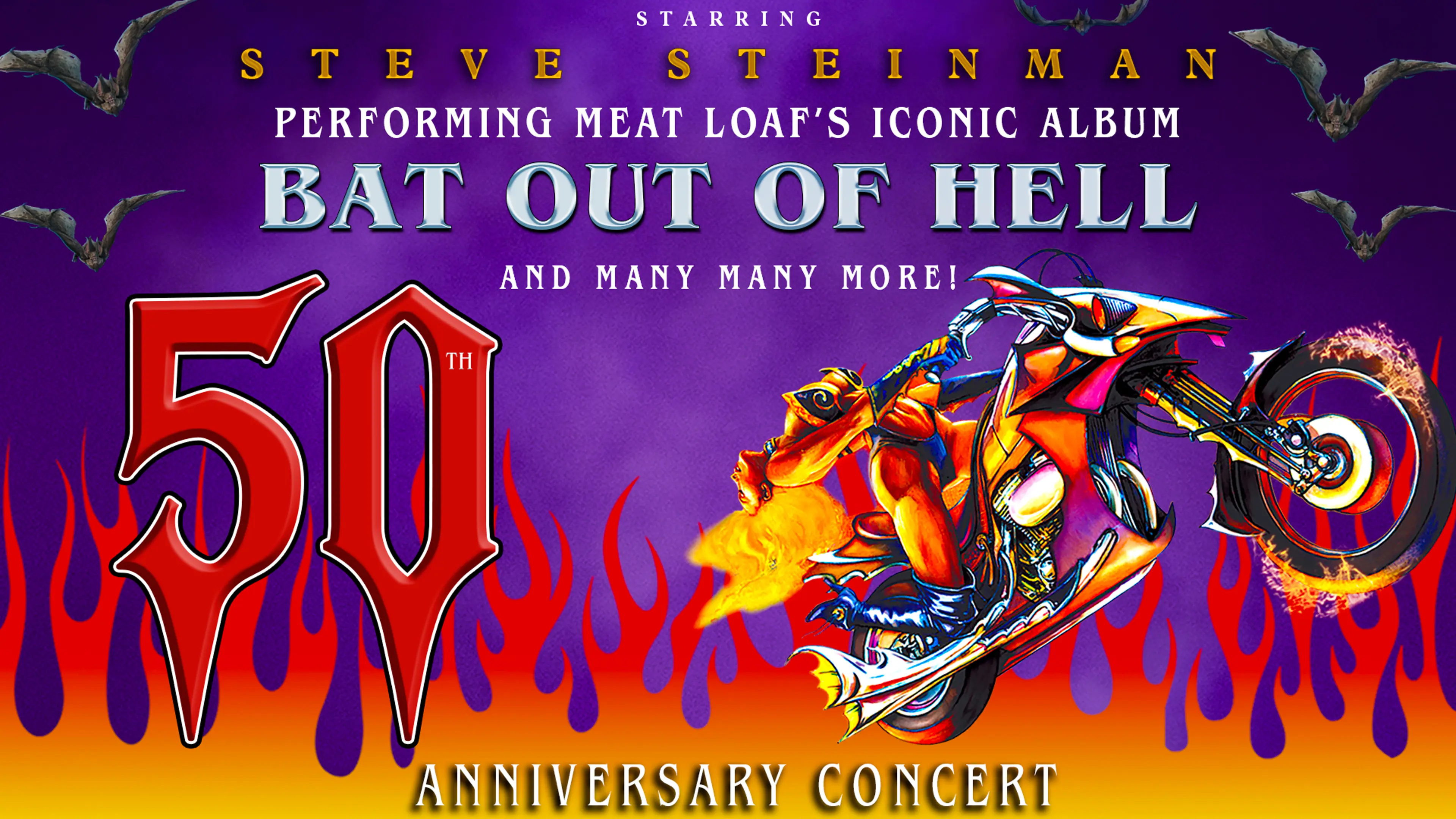 Steve Steinman's Bat Out of Hell 50th Anniversary Concert