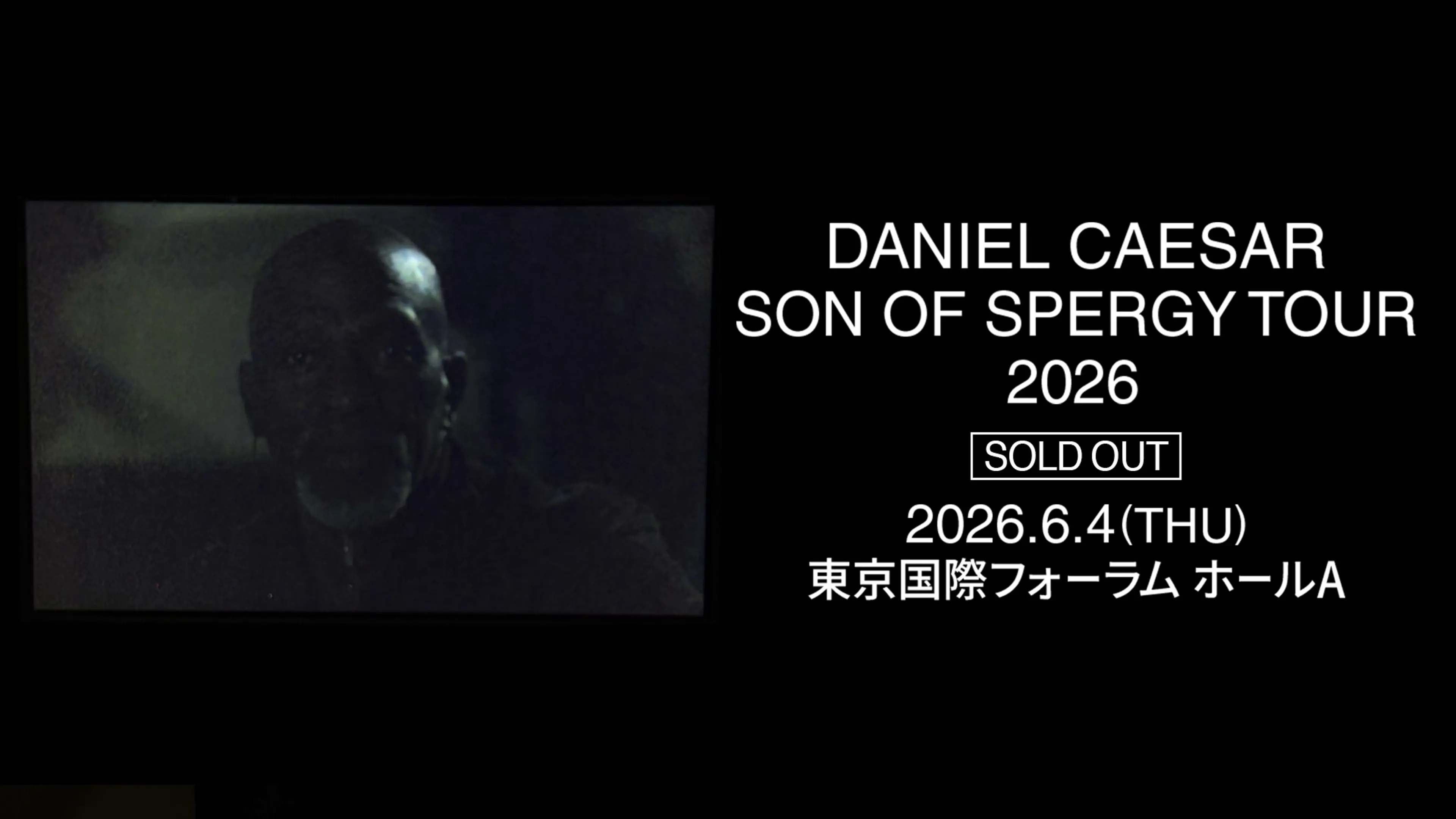 Daniel Caesar: Son of Spergy Tour