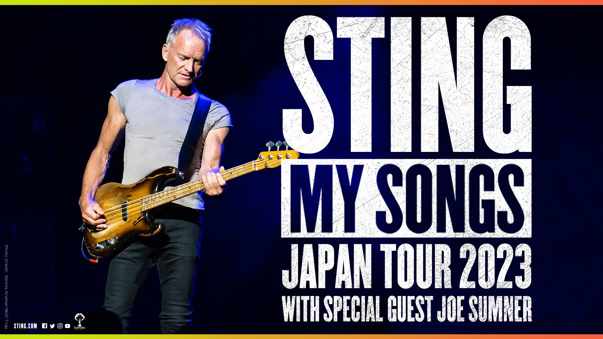 STING MY SONGS JAPAN TOUR 2023