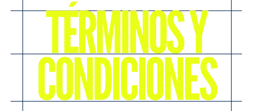 título términos y condiciones