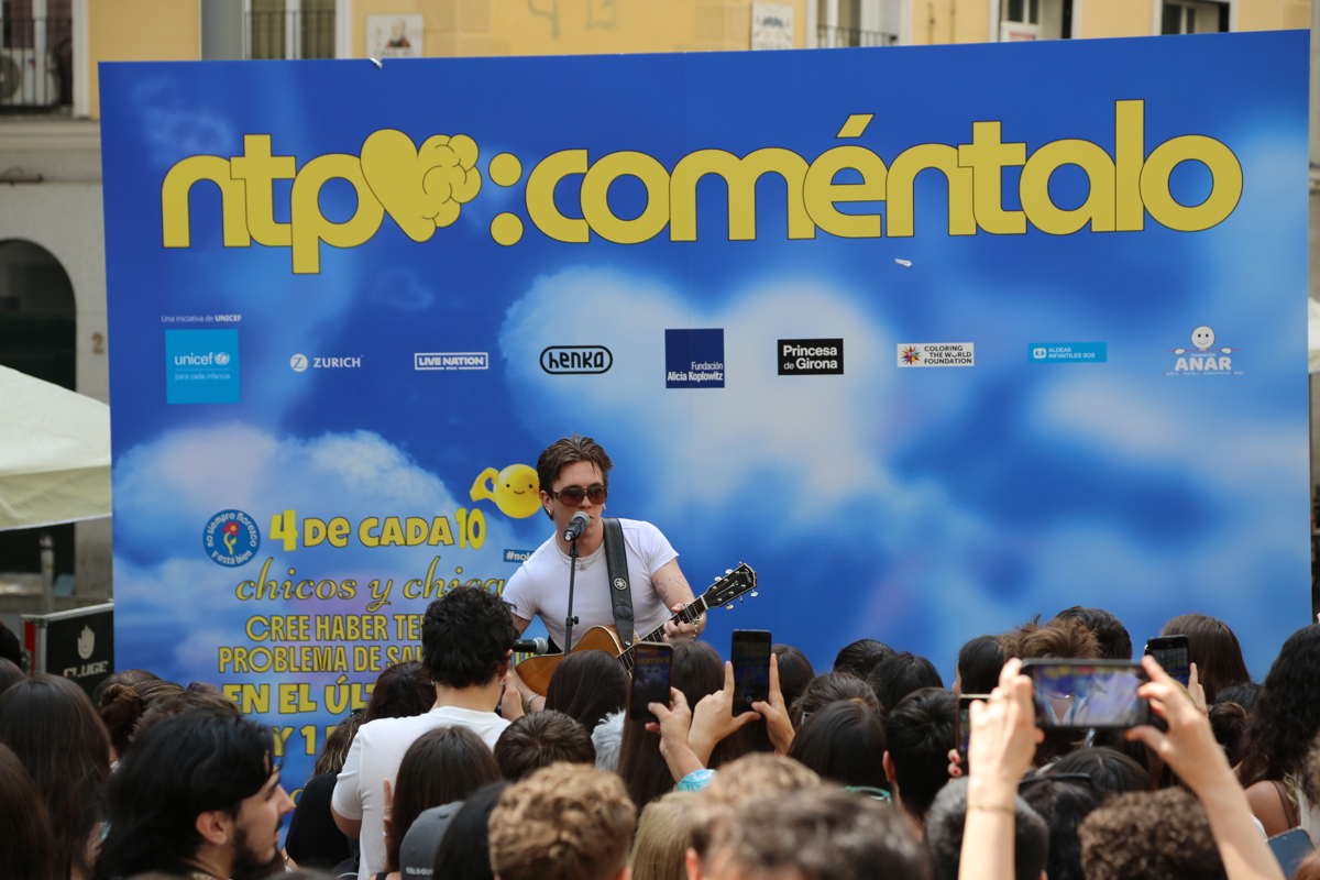 UNICEF ESPAÑA Y LIVE NATION ESPAÑA ALIANZA POR LA SALUD MENTAL DE NIÑOS Y ADOLESCENTES
