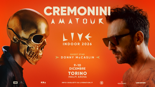 Cesare Cremonini 2026 Torino