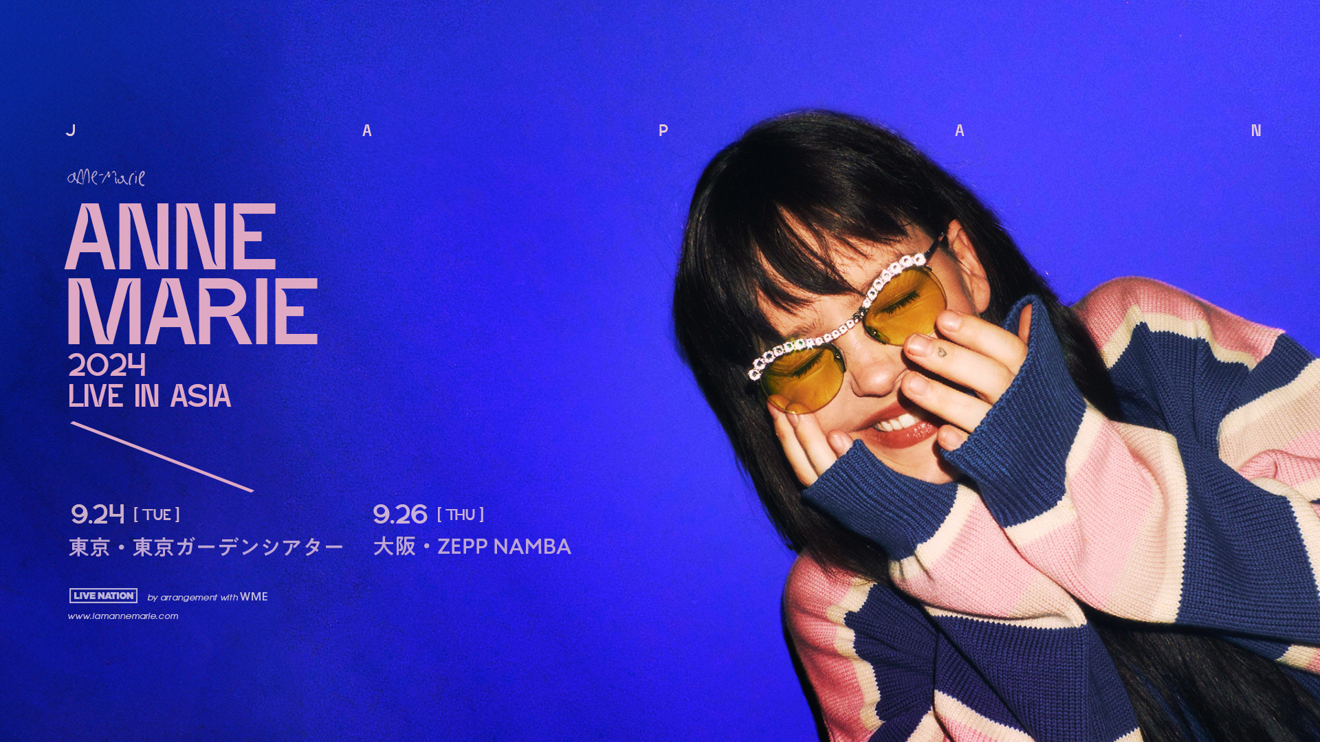 アンマリー(anne-marie) liveチケット2枚 【公式通販】