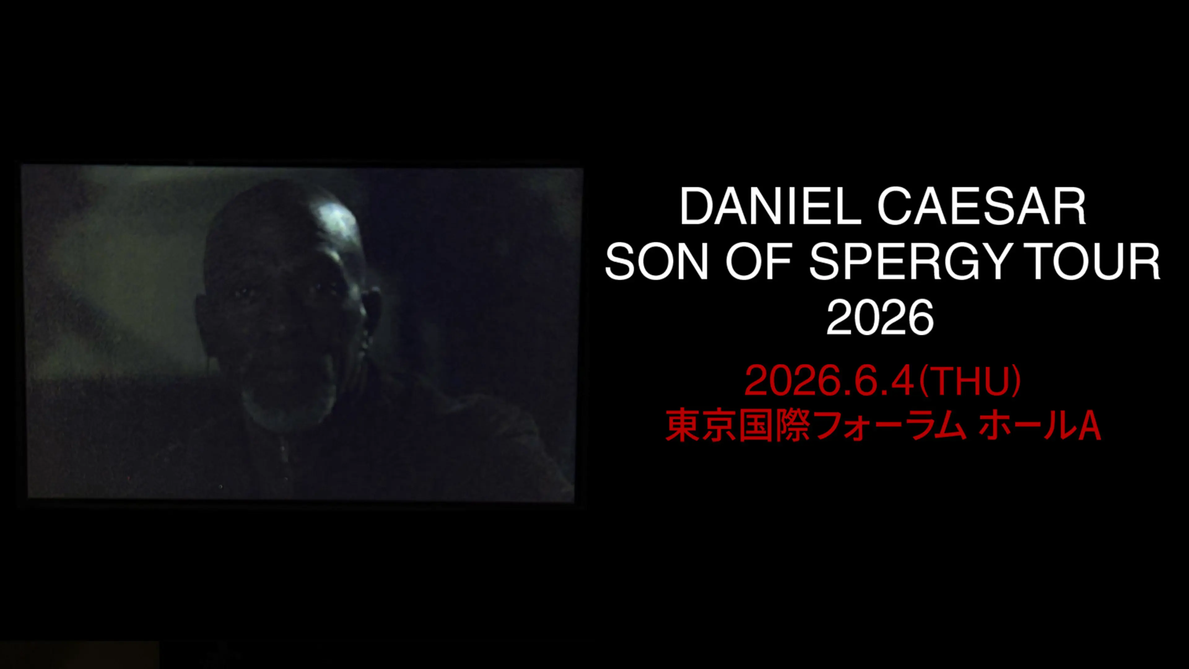 Daniel Caesar: Son of Spergy Tour