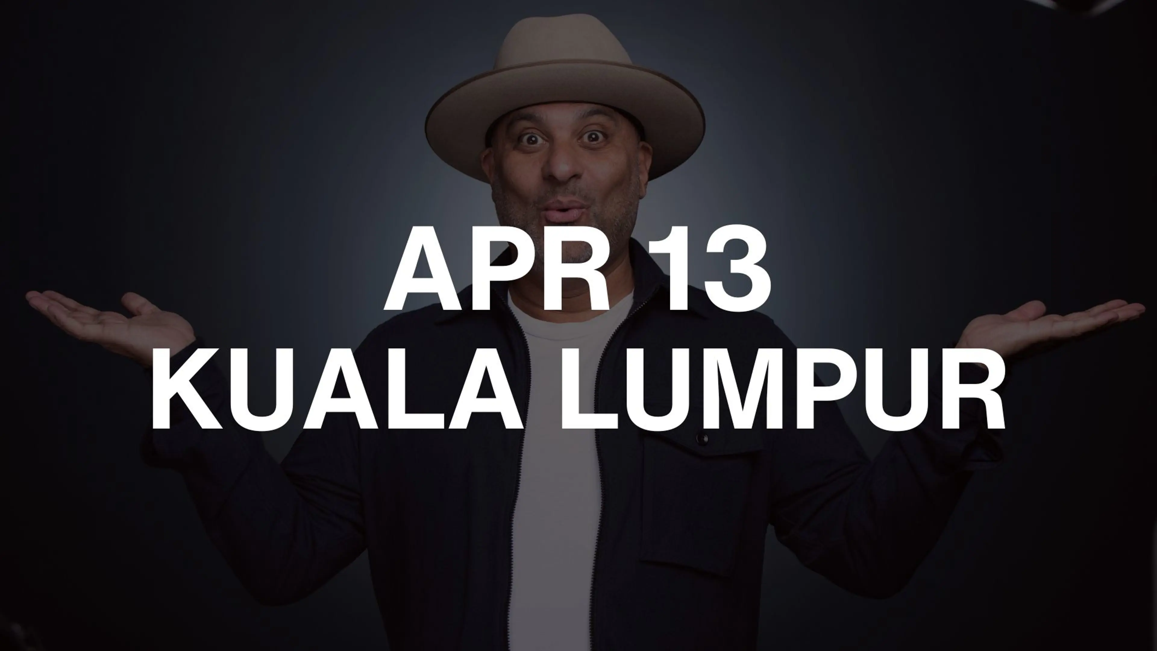 Russell Peters: RELAX* World Tour *it's not that serious - Kuala Lumpur