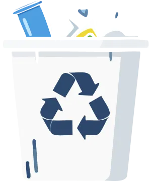 Reducción de plásticos de un solo uso.