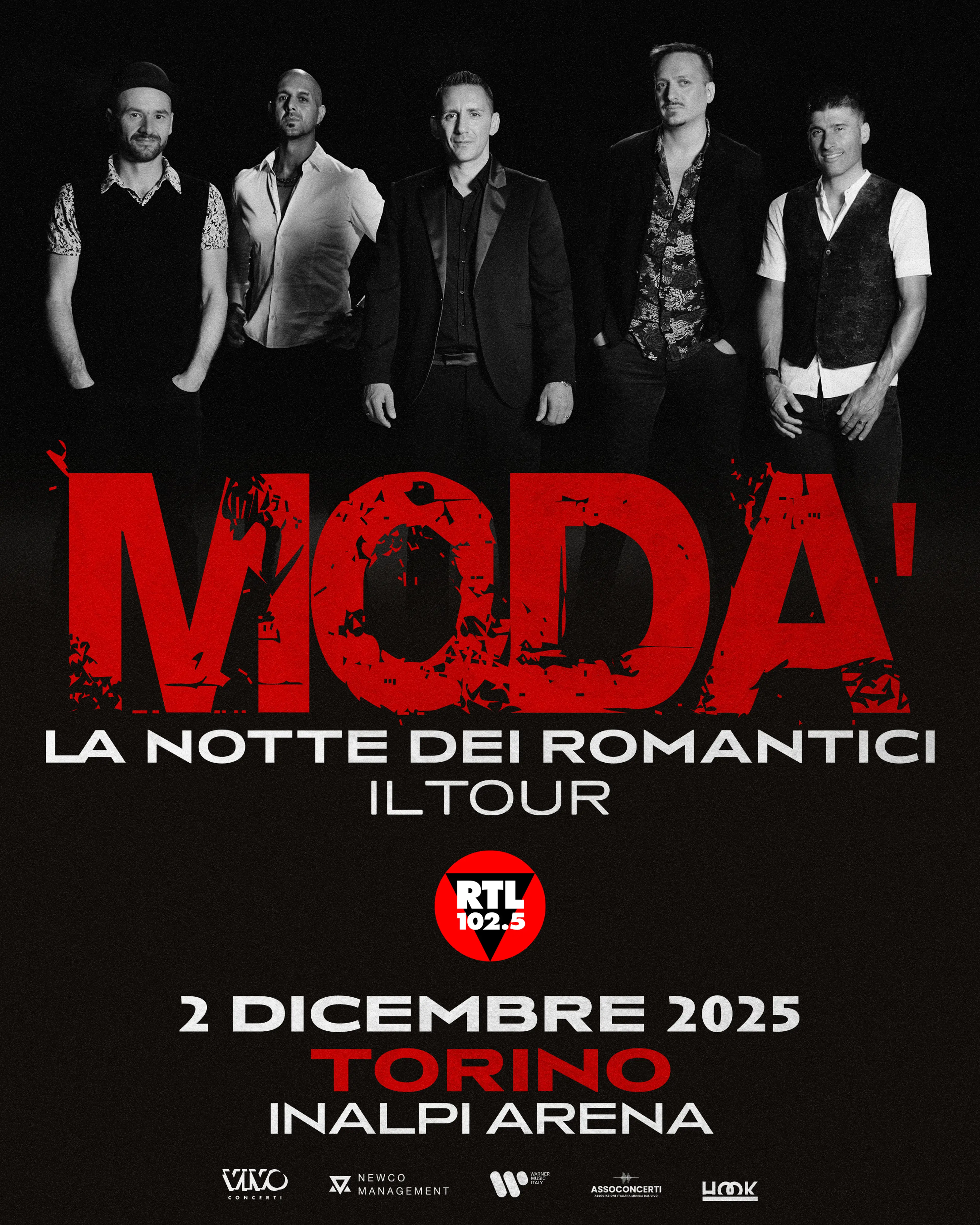 Modà La Notte dei Romantici Tour