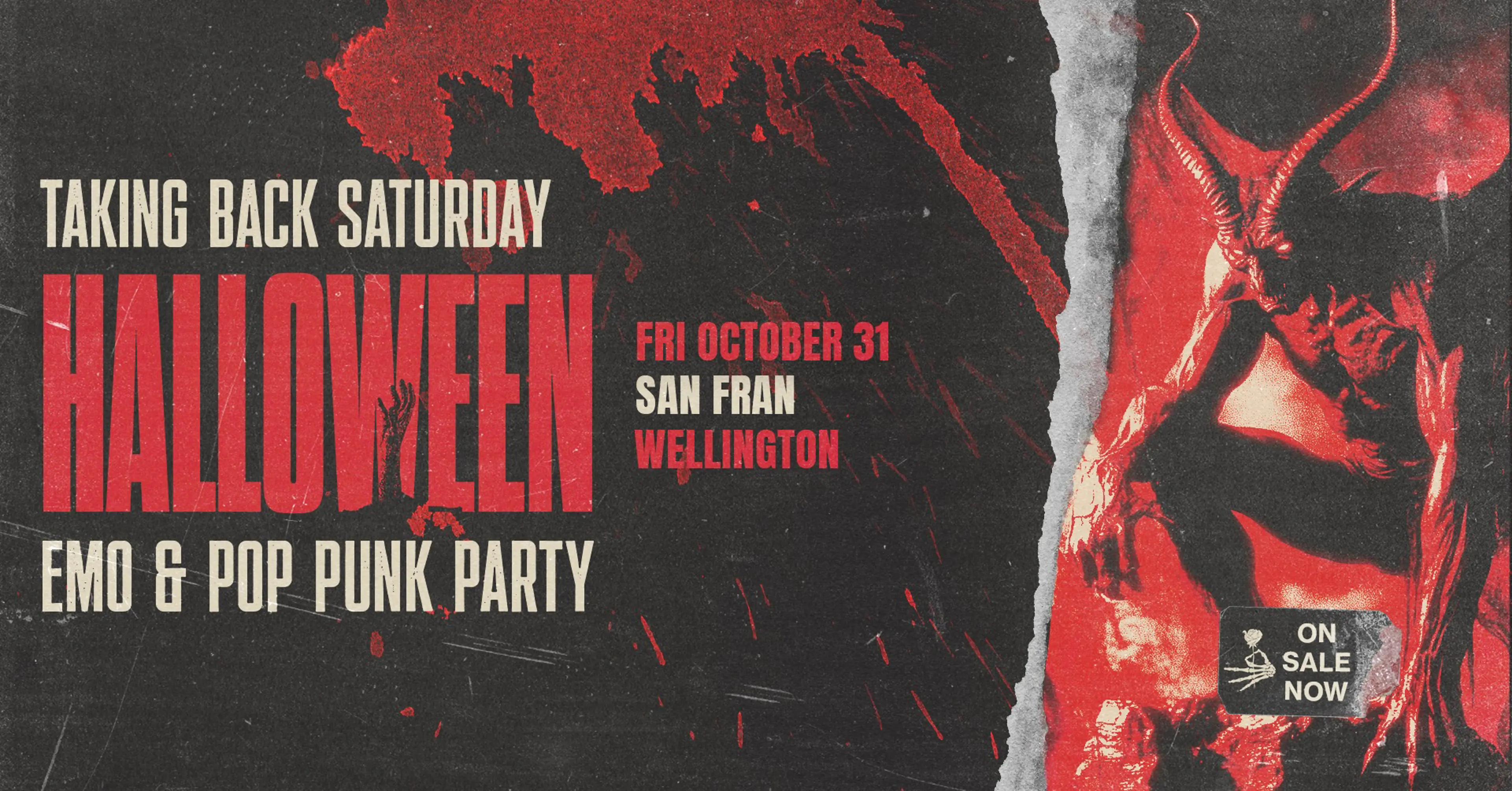 Taking Back Saturday Halloween: Emo & Pop Punk Party