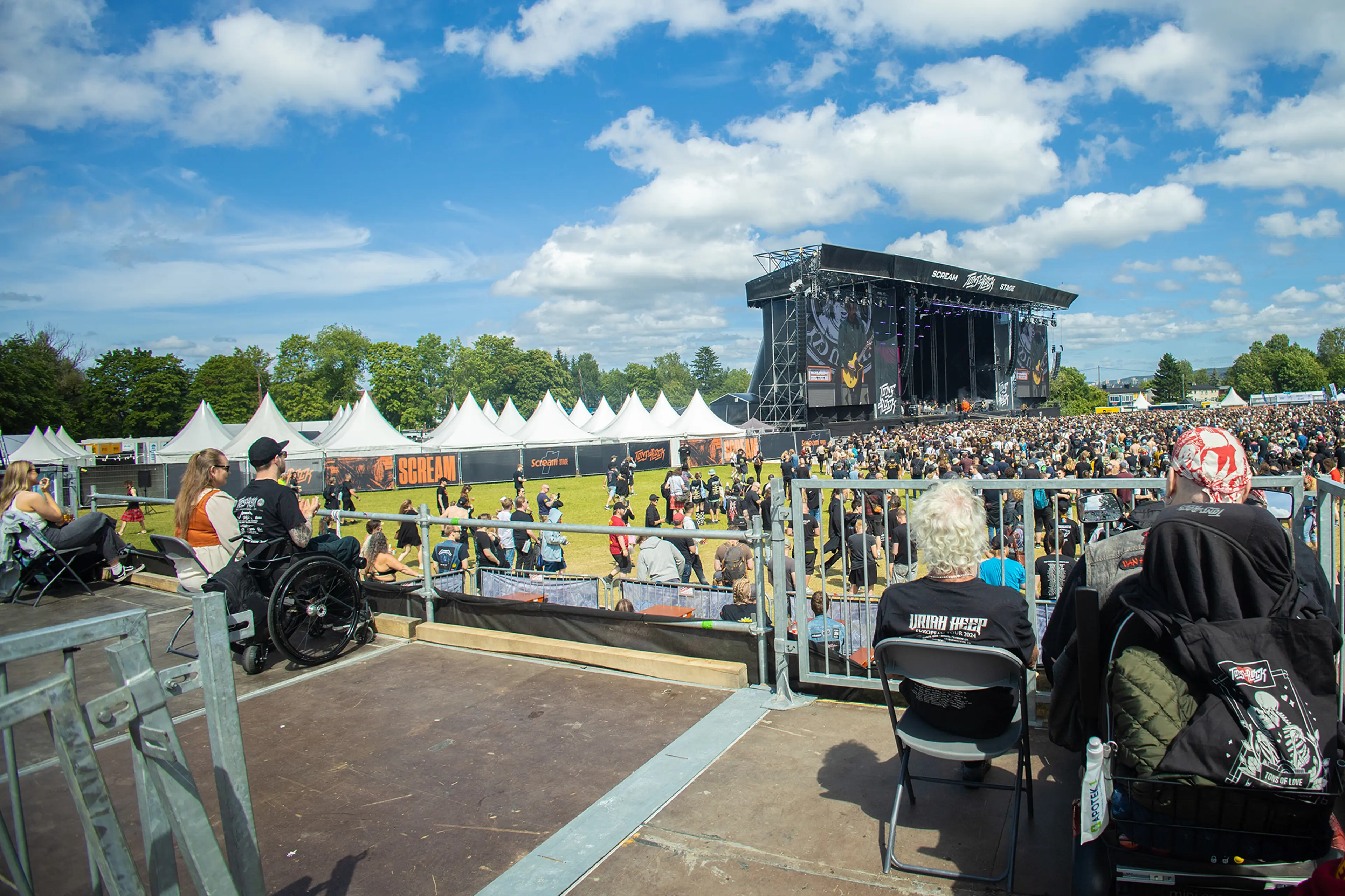 HC-rampe mot Scream Stage