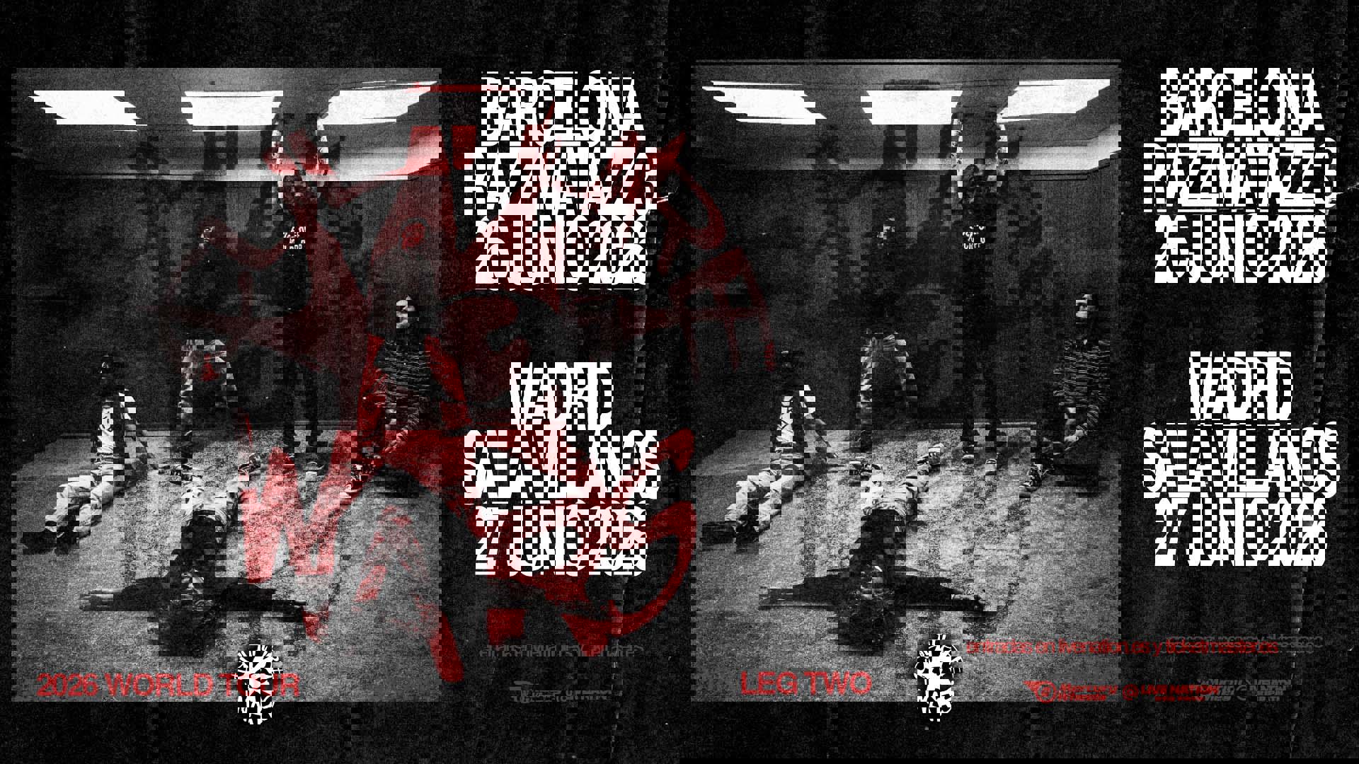 Culture Wars conciertos en Madrid y Barcelona en 2026