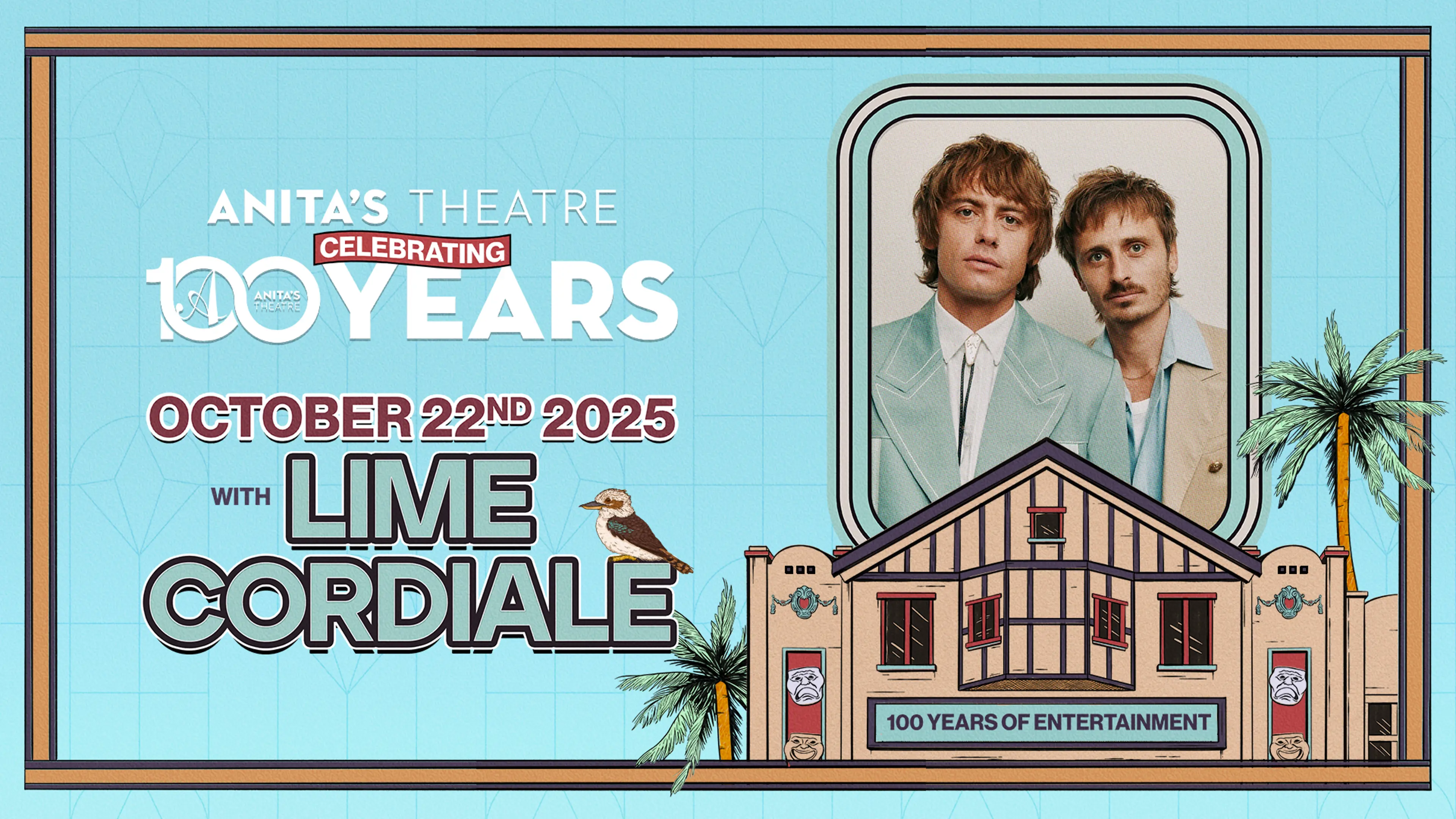 Anita's Theatre 100th Celebration with Lime Cordiale
