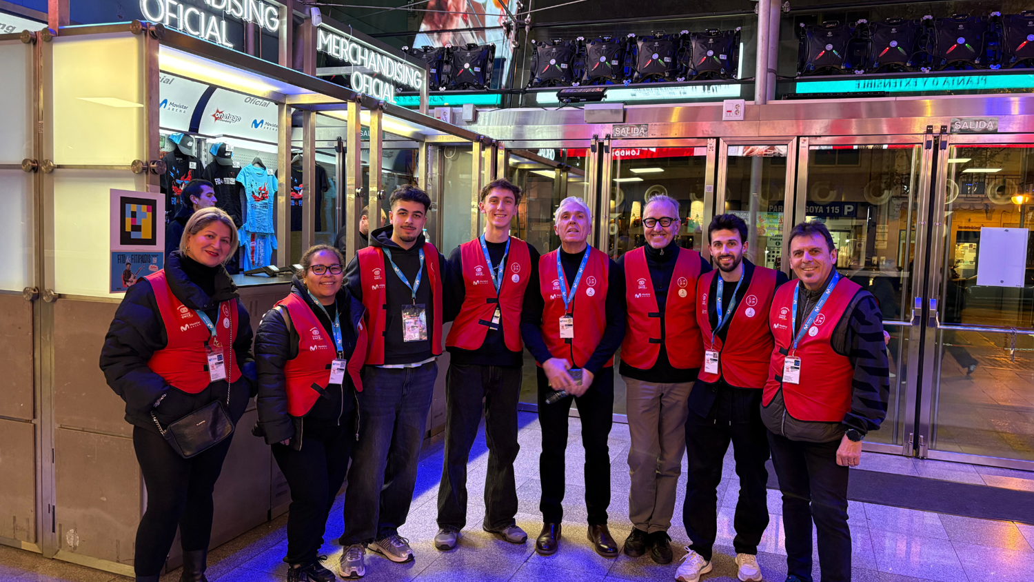 Voluntariado Fundación ONCE en los conciertos de Fito en Madrid