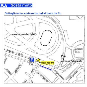 Aree sosta moto