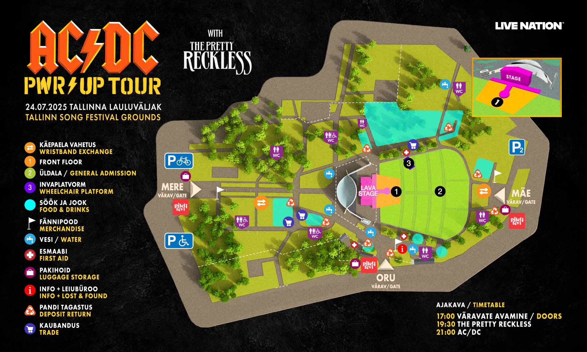 AC/DC area plan