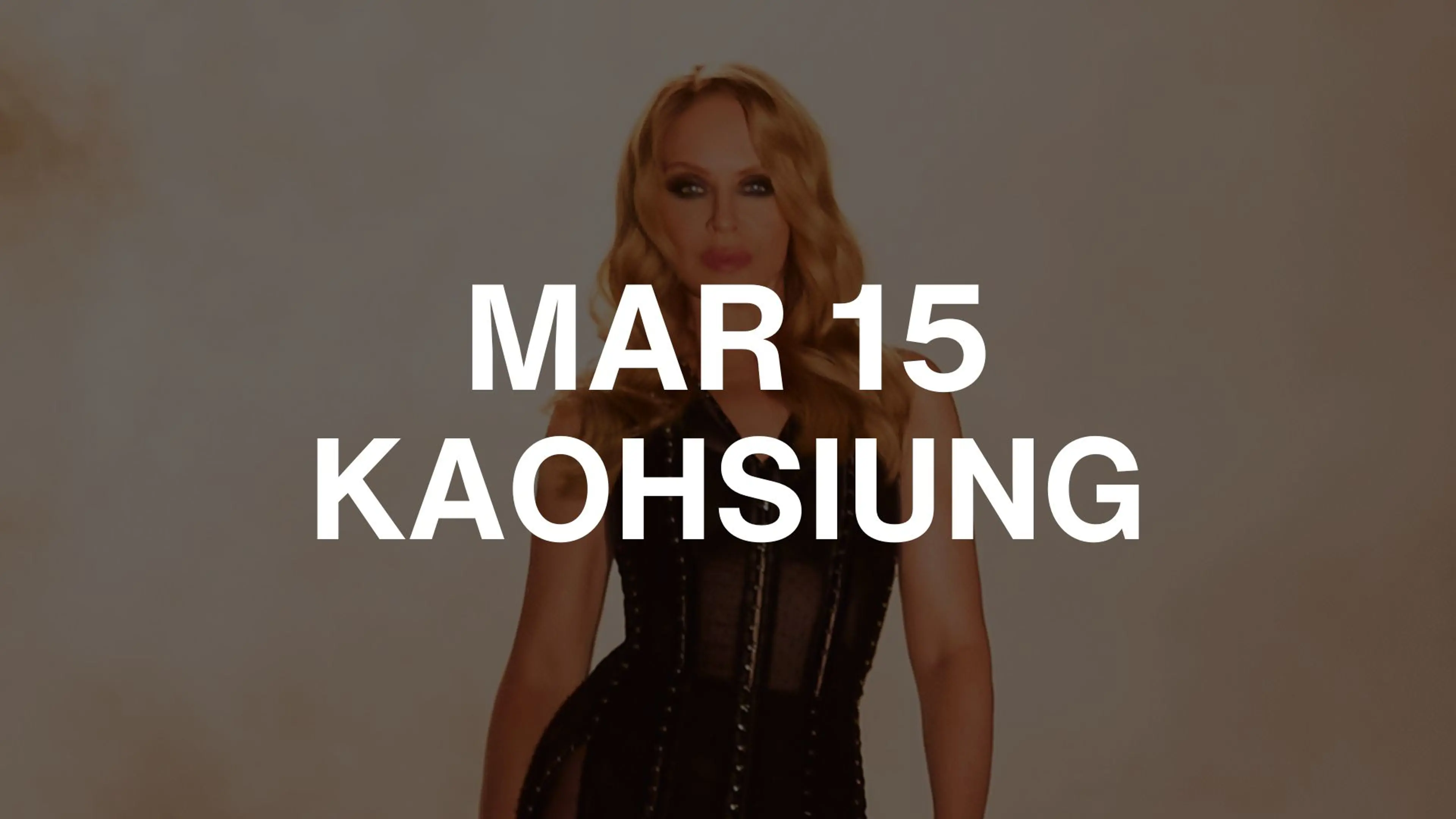 Kylie Minogue: Tension Tour 2025 - Kaohsiung