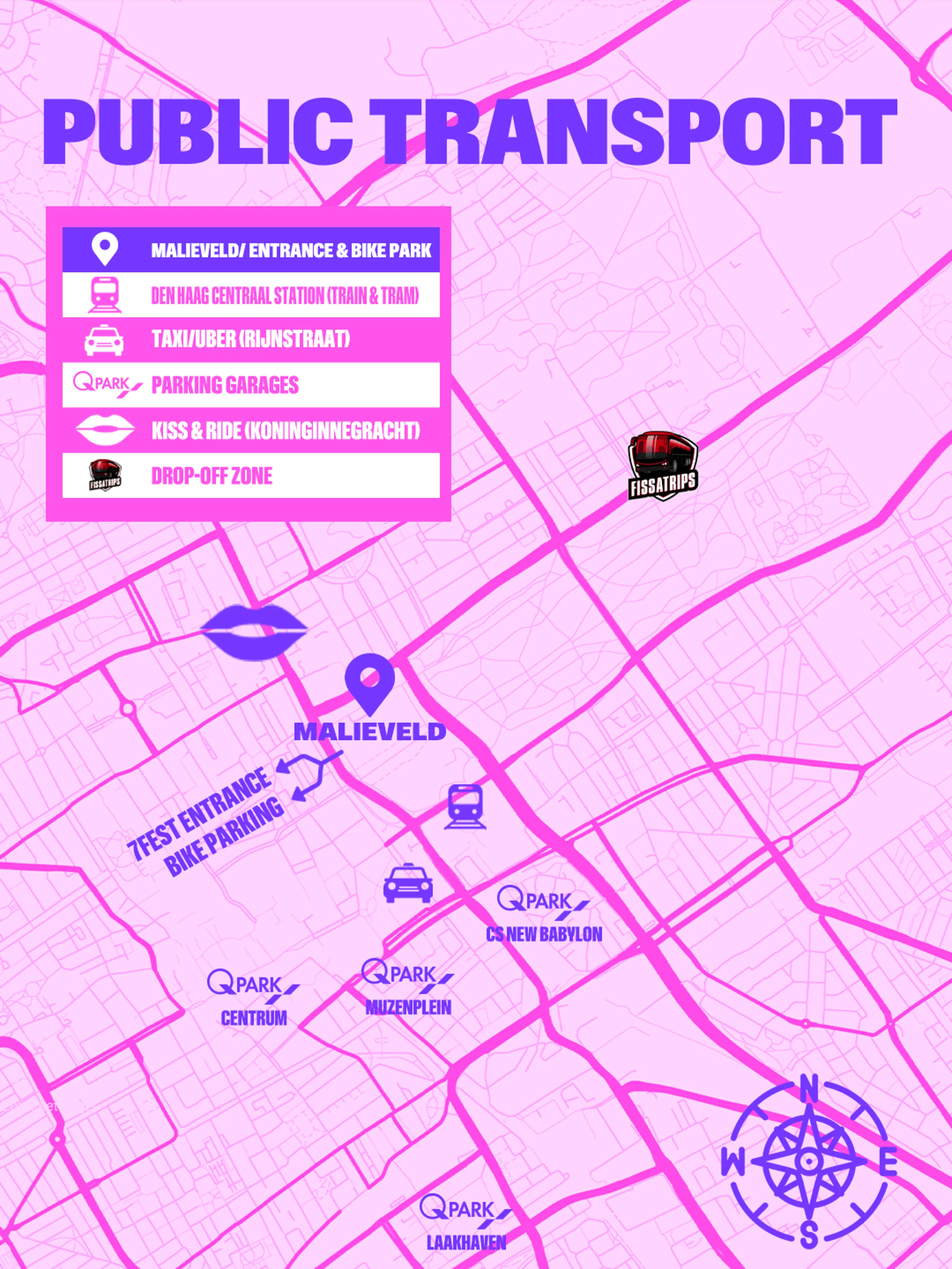 Map vervoer